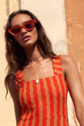 Babette Sunglasses In Rosso