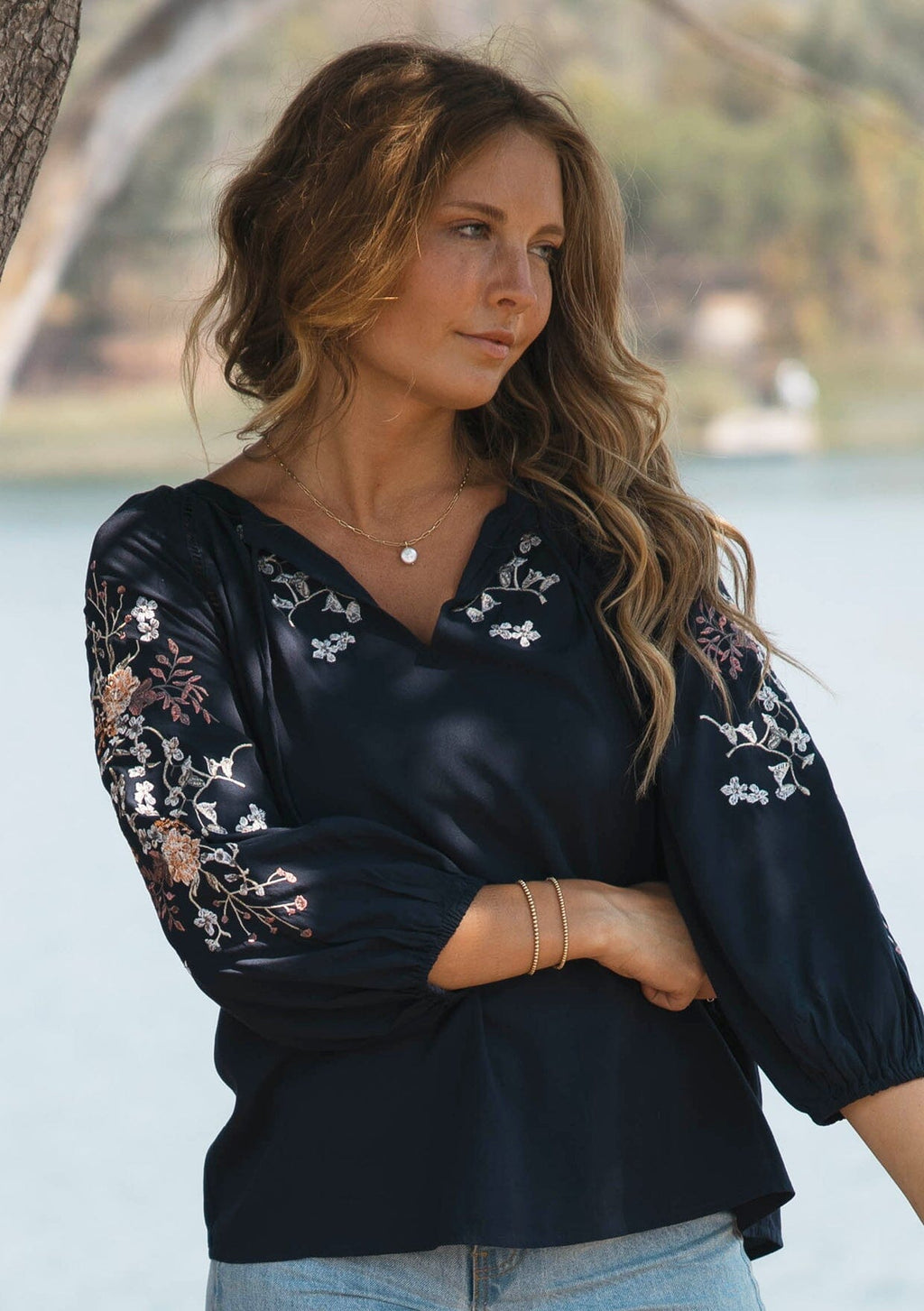 Selia Embroidered Blouse