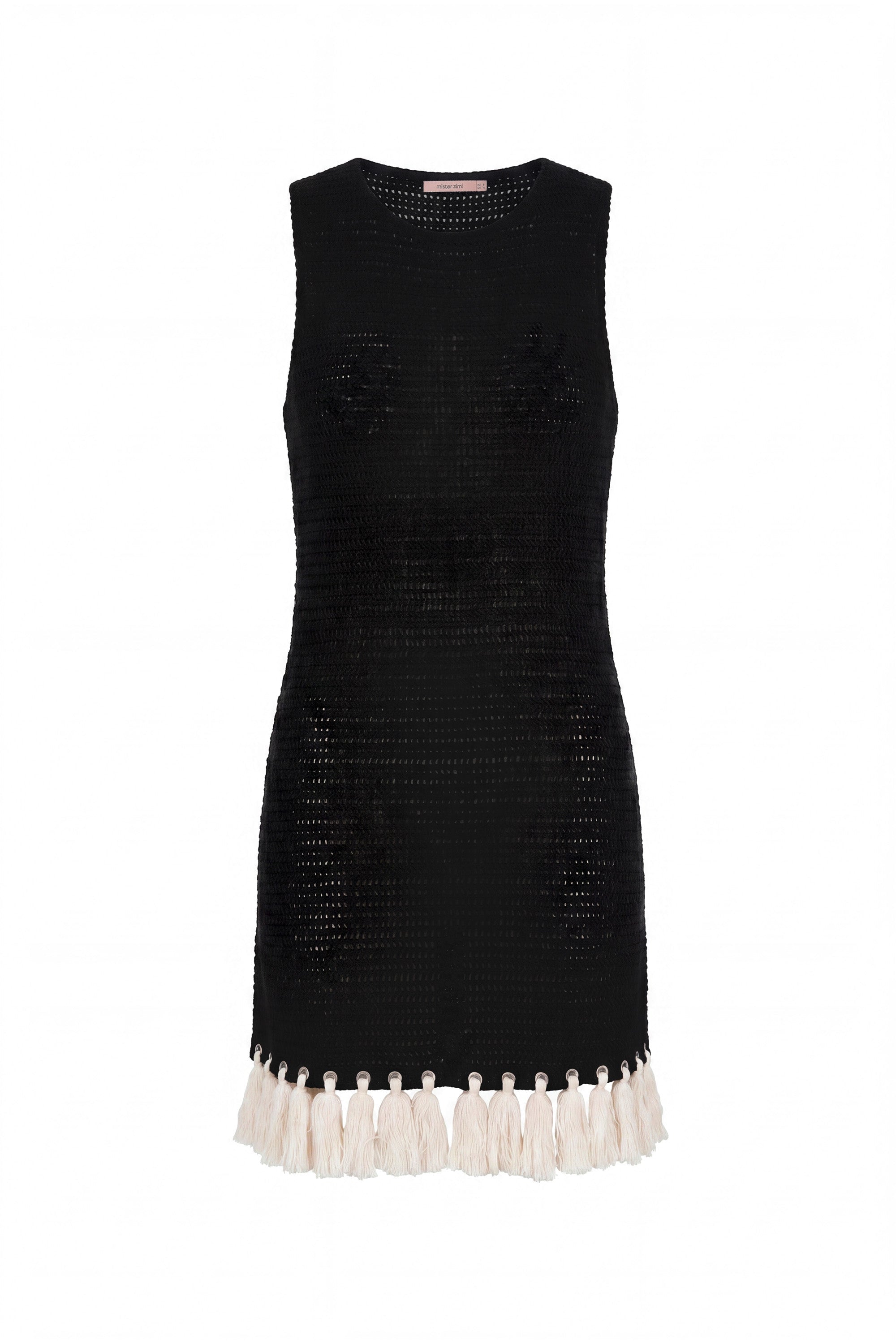 Vinnie Mini Dress In Black