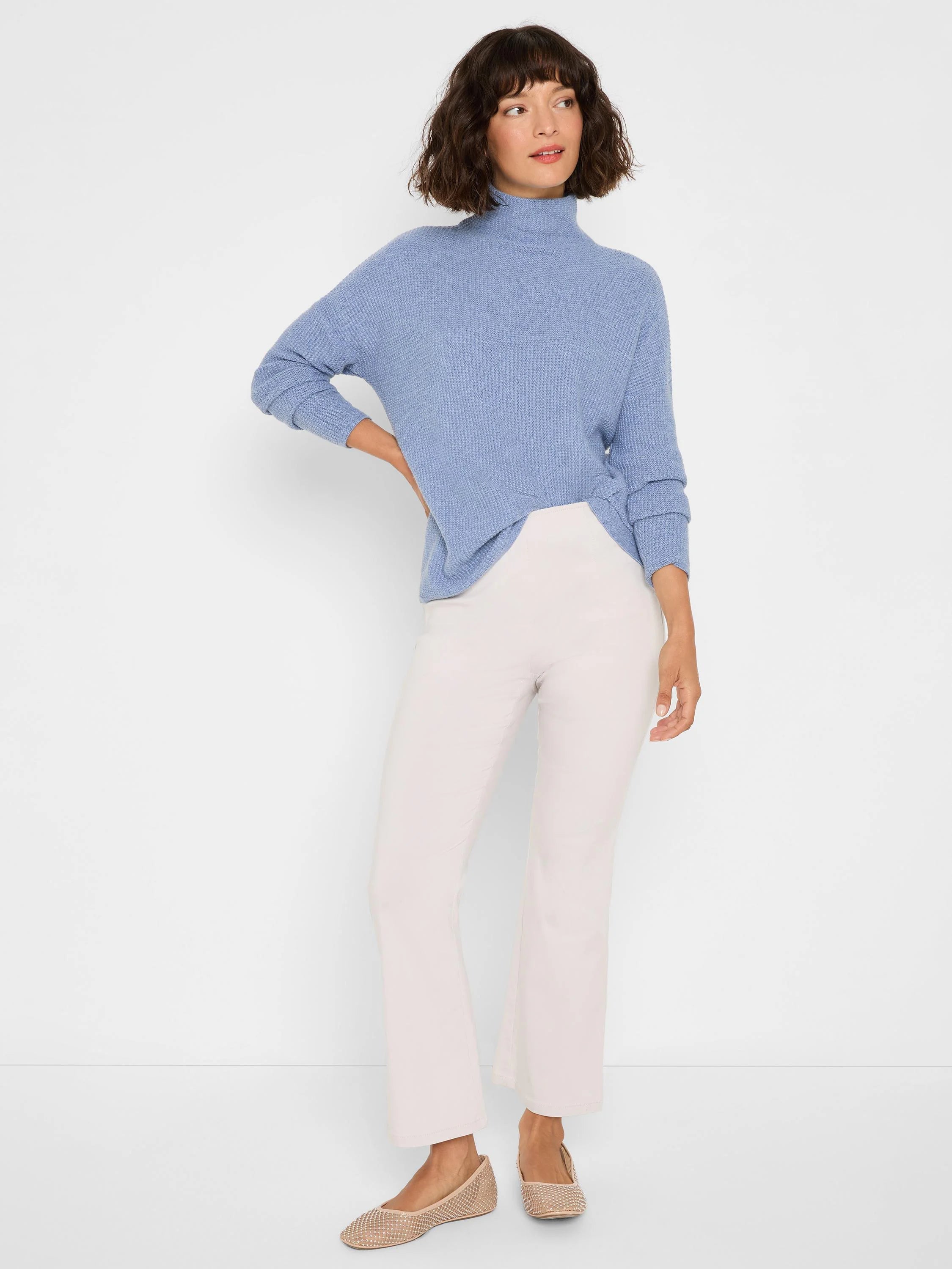 Waffle Tuck Sweater