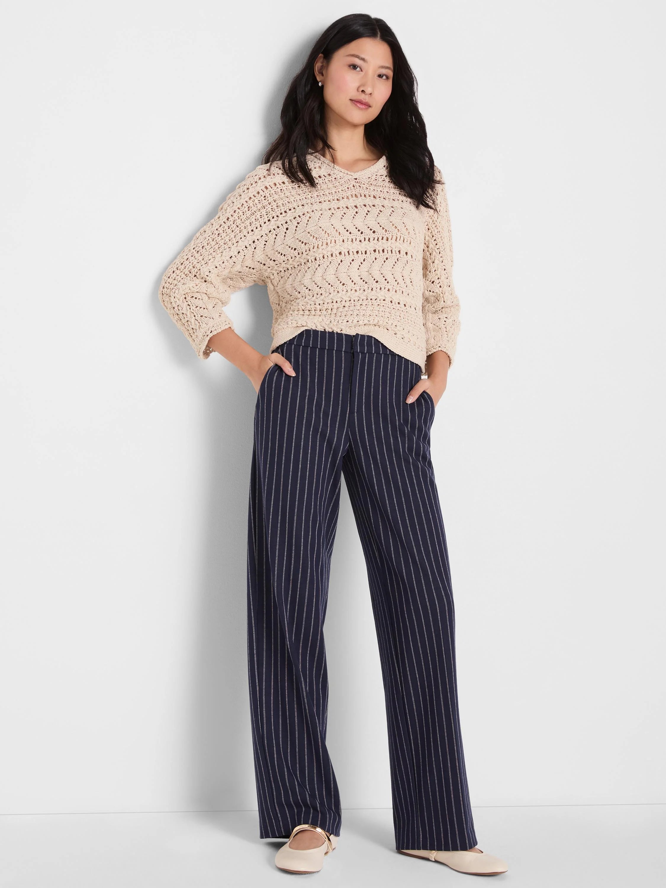 Tape Yarn Stitch Sweater