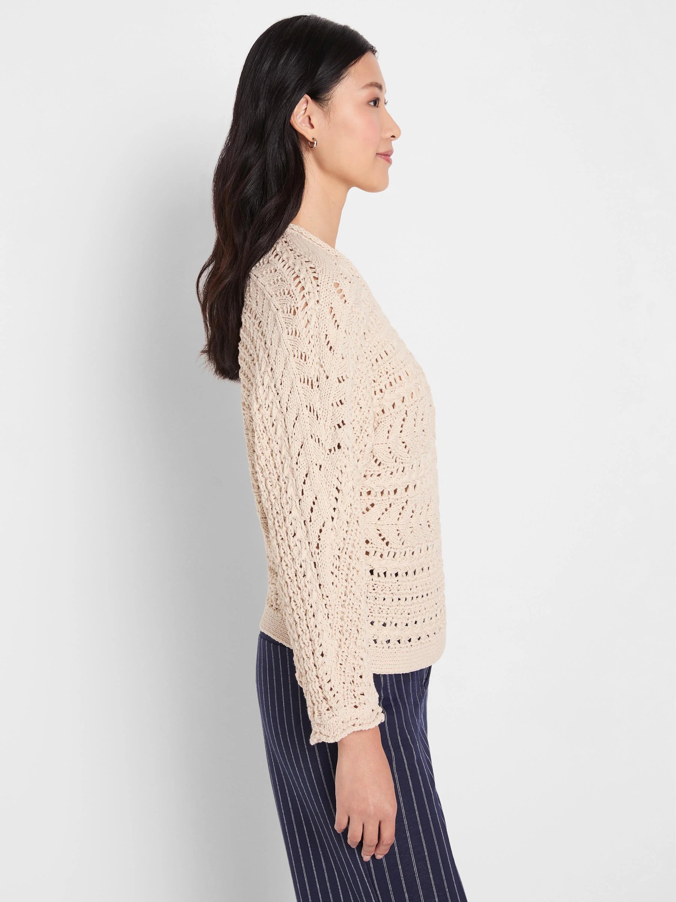 Tape Yarn Stitch Sweater