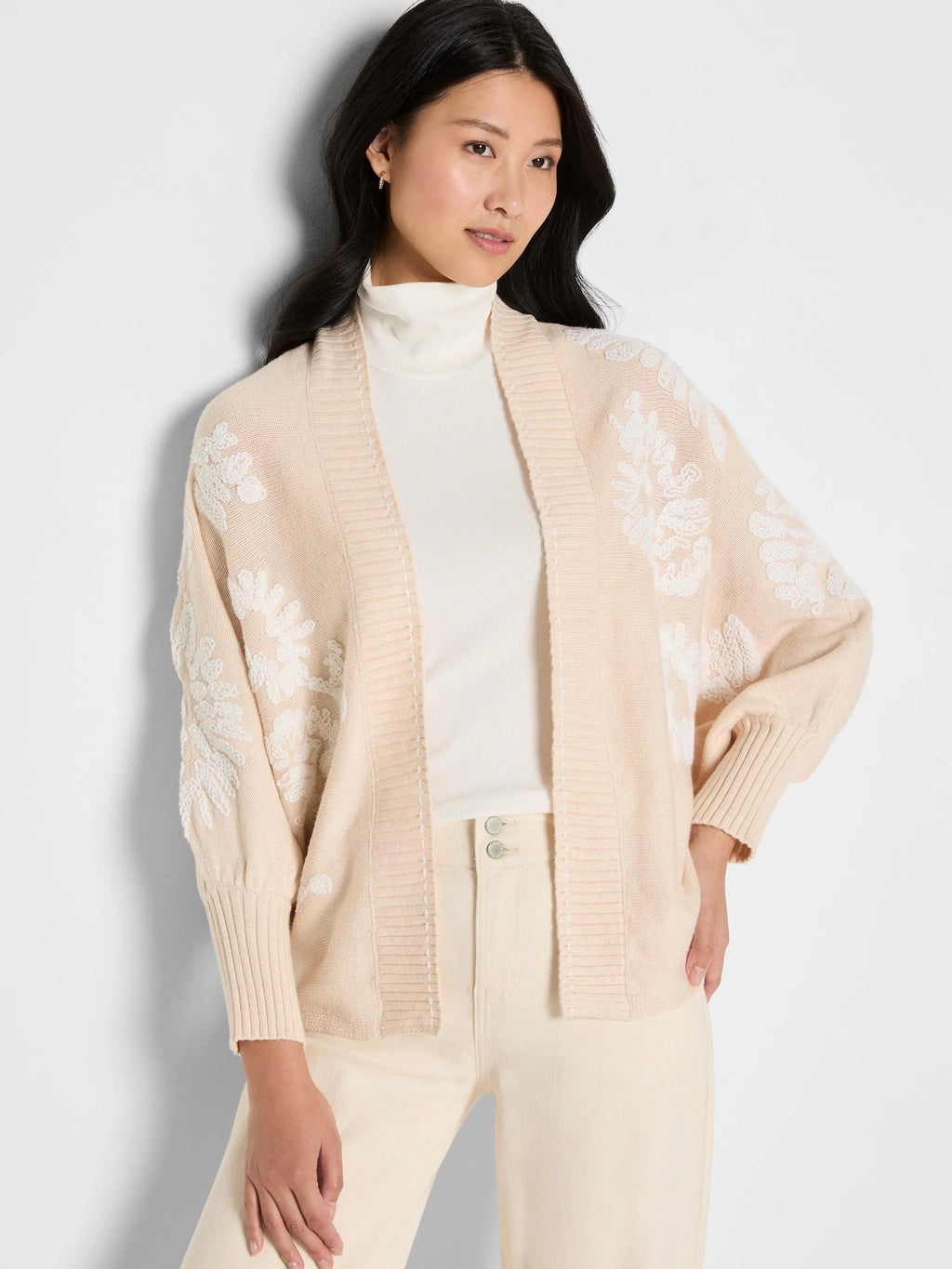 Embroidered Cardigan