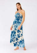 Ocean Eyes Halter Maxi Dress